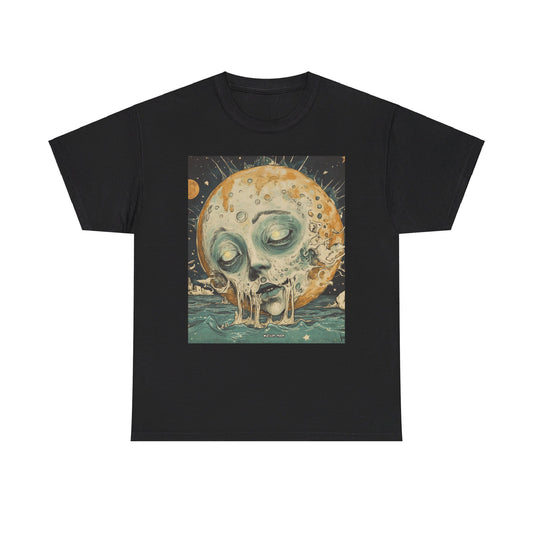 T-Shirt - Moon - Unisex Heavy Cotton Tee